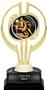 Awards Gold Hurricane 7" P.R.1 Volleyball Trophy