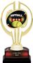 Awards Gold Hurricane 7" Patriot Softball Trophy