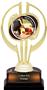 Awards Gold Hurricane 7" P.R.2 Softball Trophy