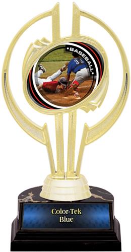 Awards Gold Hurricane 7" P.R.2 Baseball Trophy. Personalization is available on this item.