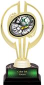 Awards Gold Hurricane 7" Bust-Out Soccer Trophy