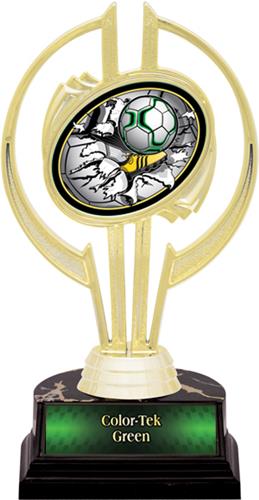 Awards Gold Hurricane 7" Bust-Out Soccer Trophy