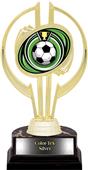 Awards Gold Hurricane 7" Eclipse Soccer Trophy