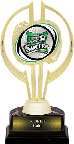 Awards Gold Hurricane 7" Xtreme Soccer Trophy. Personalization is available on this item.