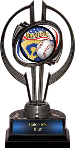 Black Hurricane 7" Americana Baseball Trophy. Personalization is available on this item.
