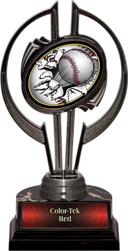 Black Hurricane 7" Bust-Out Baseball Trophy. Personalization is available on this item.