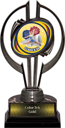 Awards Black Hurricane 7" HD Cheer Trophy. Personalization is available on this item.