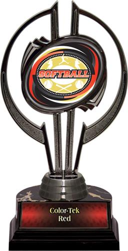 Black Hurricane 7" Classic Softball Trophy. Personalization is available on this item.