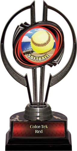 Awards Black Hurricane 7" HD Softball Trophy