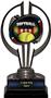 Awards Black Hurricane 7" Patriot Softball Trophy