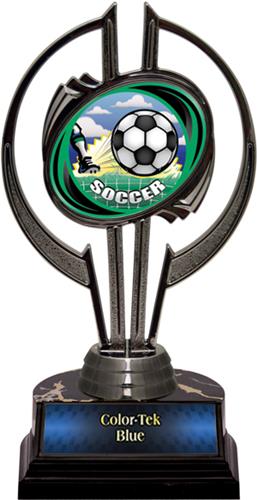 Hasty Awards Black Hurricane 7" HD Soccer Trophy. Personalization is available on this item.