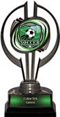 Awards Black Hurricane 7" Shield Soccer Trophy