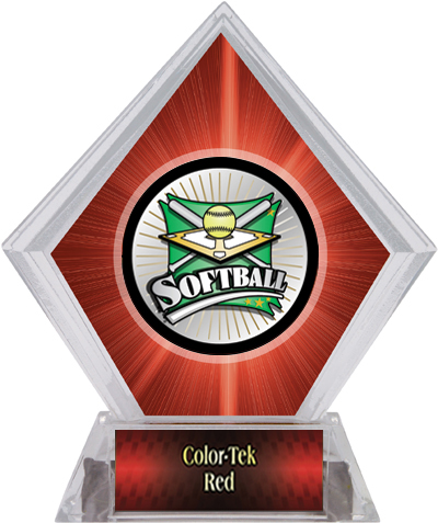 Awards Xtreme Softball Red Diamond Ice Trophy. Personalization is available on this item.