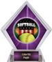 Awards Patriot Softball Purple Diamond Ice Trophy