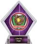 Awards Shield Softball Purple Diamond Ice Trophy