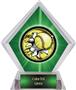 Awards Bust-Out Softball Green Diamond Ice Trophy