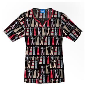 cherokee hq scrub tops