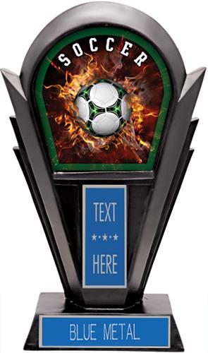 Hasty Awards Team Stealth Soccer Resin Trophies. Engraving is available on this item.