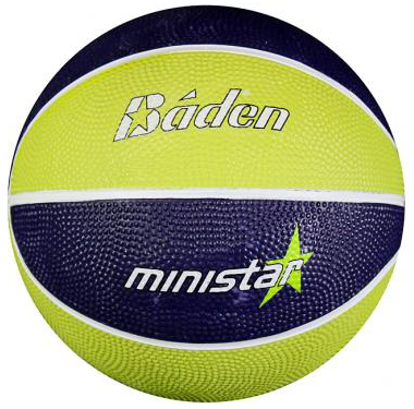 Baden Camp MiniStar Size 3 Rubber Basketballs