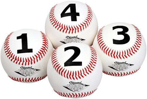 Diamond 1234 Visual Training Baseballs