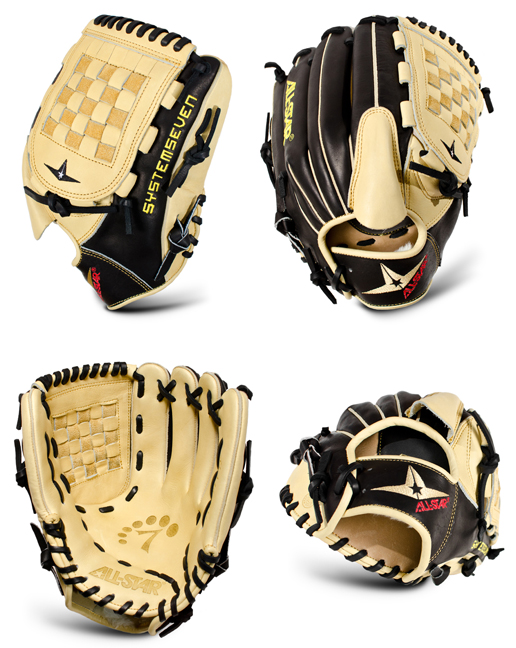 E68904 ALLSTAR System Seven Baseball Pitching Gloves