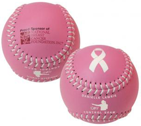 Baden National Breast Cancer 12" FP Softballs (DZ)