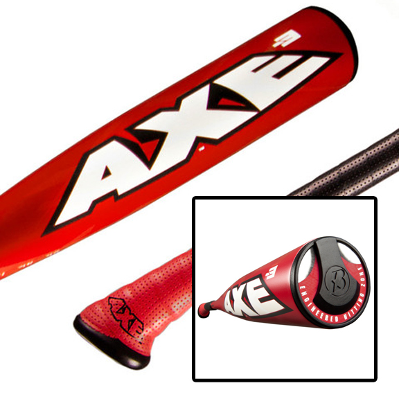 E68985 Baden BBCOR Adult Element AXE Baseball Bats L137A