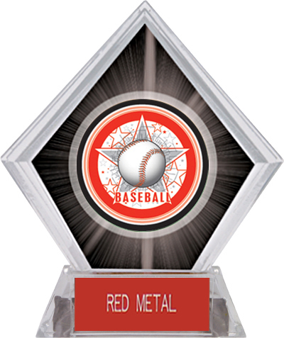 Awards All-Star Baseball Black Diamond Ice Trophy. Engraving is available on this item.