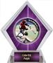 Awards P.R.1 Baseball Purple Diamond Ice Trophy