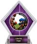 Awards PR1 Football Purple Diamond Ice Trophy