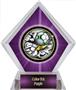 Awards Bust-Out Soccer Purple Diamond Ice Trophy