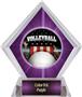 Award Patriot Volleyball Purple Diamond Ice Trophy