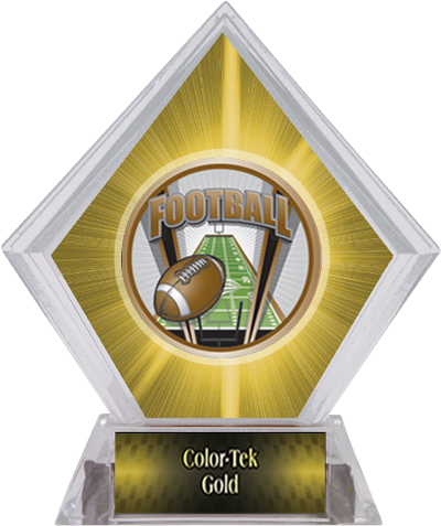 Awards ProSport Football Yellow Diamond Ice Trophy