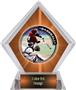 Awards P.R.1 Baseball Orange Diamond Ice Trophy