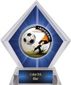 Awards P.R. Male Soccer Blue Diamond Ice Trophy