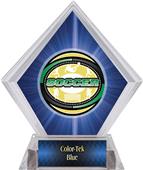 Awards Classic Soccer Blue Diamond Ice Trophy Awards Classic Soccer Blue Diamond Ice Trophy