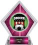 Awards Patriot Soccer Pink Diamond Ice Trophy