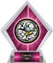Awards Bust-Out Soccer Pink Diamond Ice Trophy