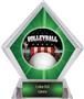 Award Patriot Volleyball Green Diamond Ice Trophy