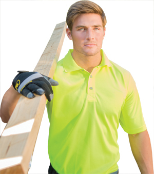 Game Sportswear The Hi-Vis Polo Shirts. Printing is available for this item.