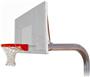 Tyrant Intensity Direct Bury Basketball System with 42x72 aluminum backboard