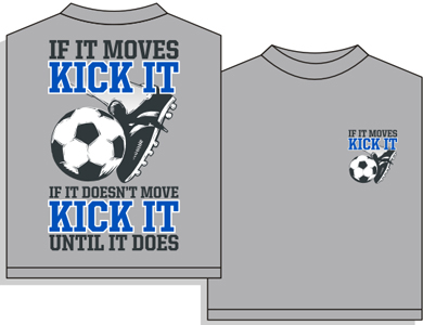 Utopia Soccer Kick It T-shirt