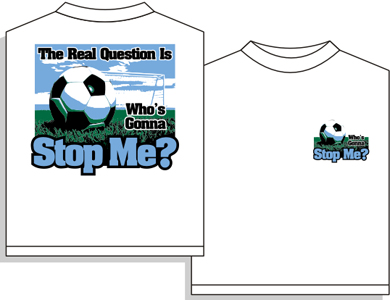 Utopia Soccer Stop Me T-shirt