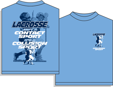 Utopia Lacrosse Collision Sport T-shirt