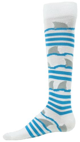 Red Lion Shark Striped Athletic Socks