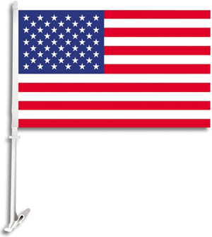 BSI USA 2-Sided 11" x 18" Car Flag