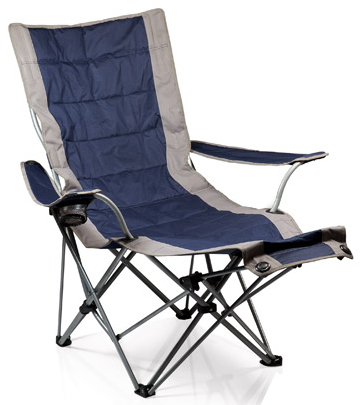 Picnic Time Portable Lounger with Footrest