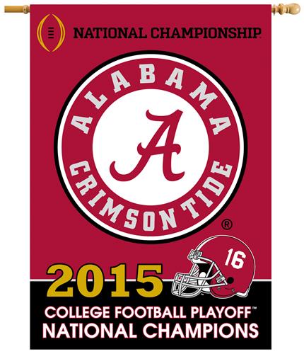 Collegiate Alabama CFP Champs 2-Sided 28x40 Banner