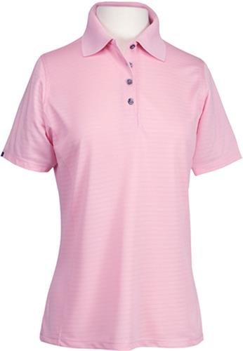 Bermuda Sands Lady Shadow Short Sleeve Golf Polos. Printing is available for this item.