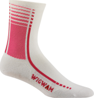 Wigwam Pink Arrivo Pro Quarter Length Adult Socks